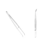 Curved Tip Dental Cotton Pliers