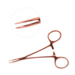 Halsted Mosquito Forceps 4 3/4" Color Coated Curved - Image 2