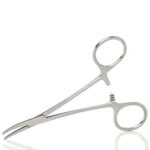 Halsted Mosquito Forceps 4 3/4" Color Coated Curved - Image 3
