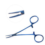 Halsted Mosquito Forceps 4 3/4" Color Coated Curved - Image 4
