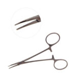 Halsted Mosquito Forceps 4 3/4" Color Coated Curved - Image 5